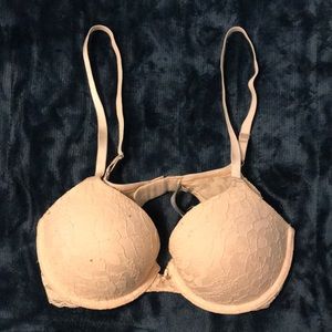 Aerie Nude Push-up Bra 32D